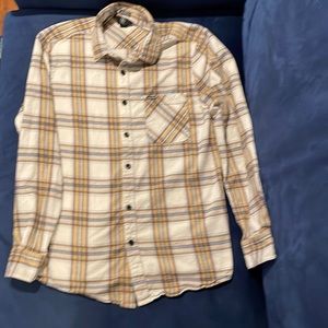 Volcom, modern fit super soft flannel, size Medium (Mens)